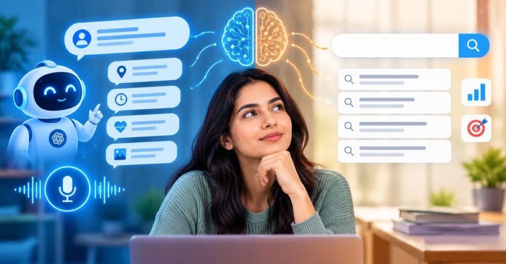 AI-driven search queries