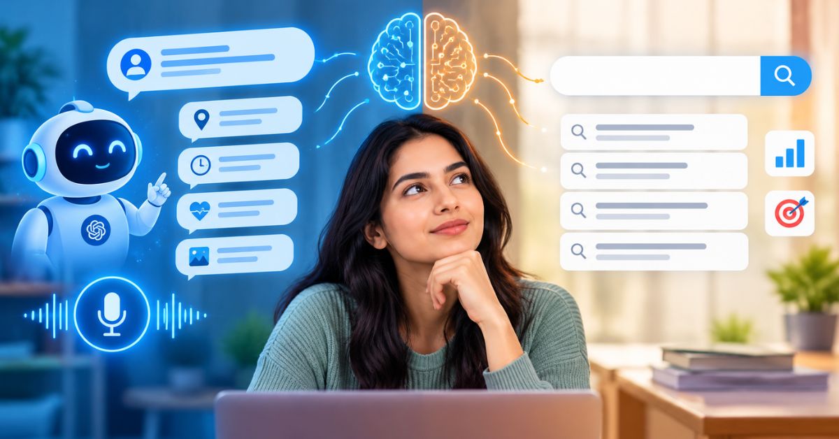 AI-driven search queries