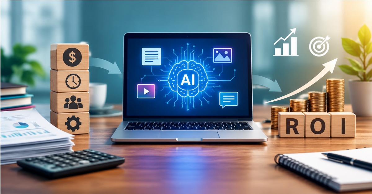 AI Content Production Cost and ROI