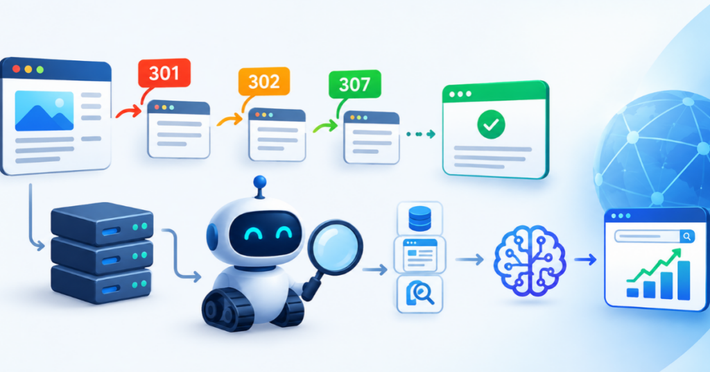 Redirect Chains and AI Bot Efficiency